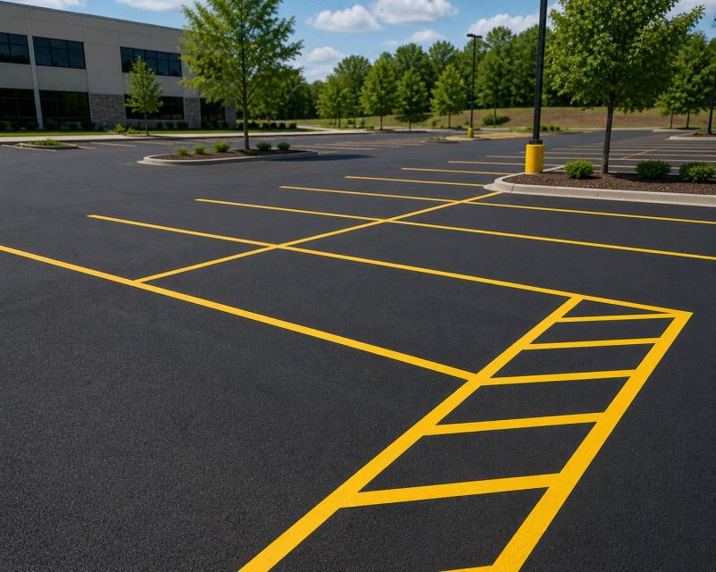 Parking Lot Marking Service