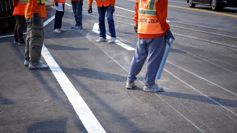 Crosswalk Marking Service in Savannah, GA