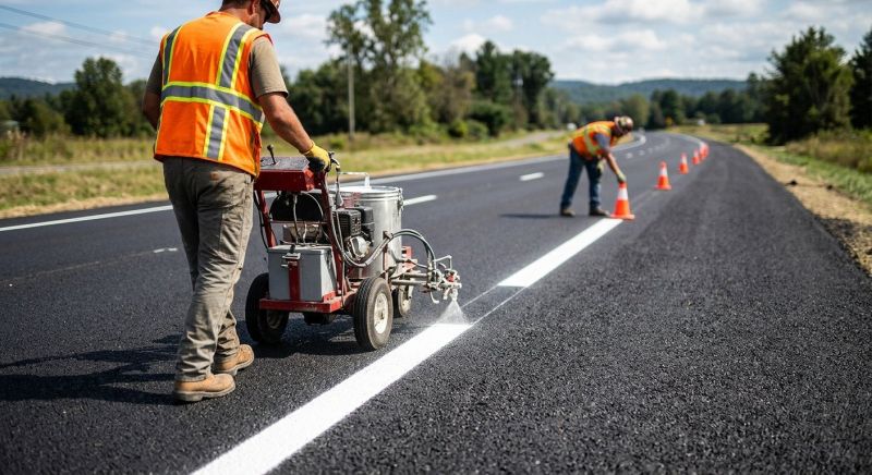 Line Striping Service in Katy, TX
