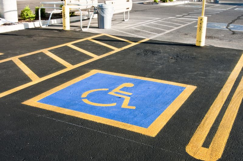 Parking Space Marking in Savannah, GA