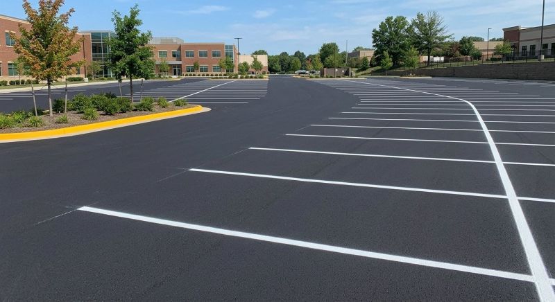 Asphalt Painting in Canton, GA
