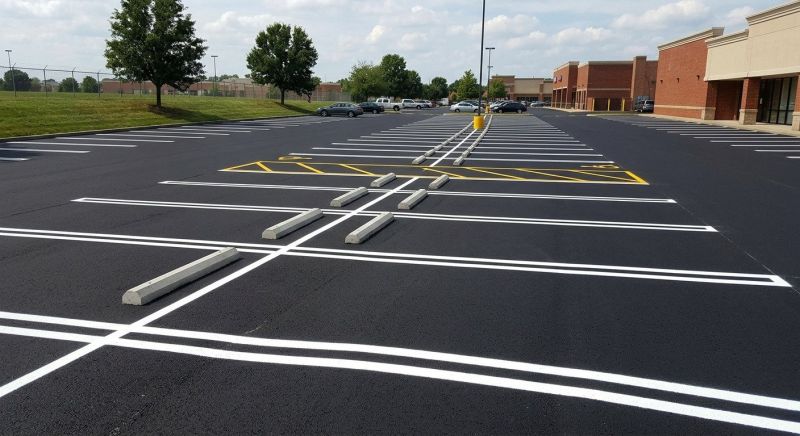 Church Parking Lot Striping in Canton, GA