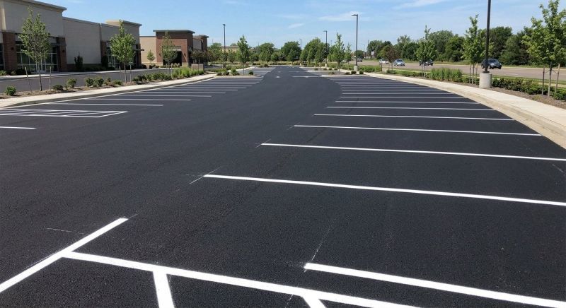 Parking Area Striping in Canton, GA