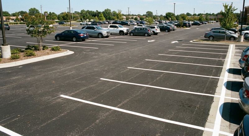 Parking Garage Striping in Gwinnett County, GA