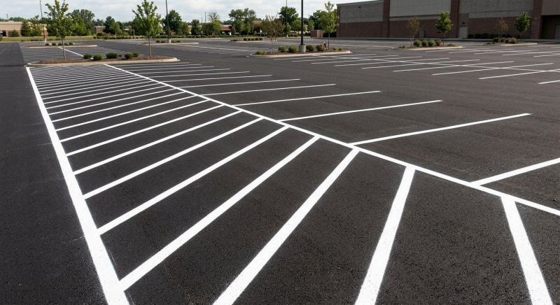 Parking Line Painting in Katy, TX