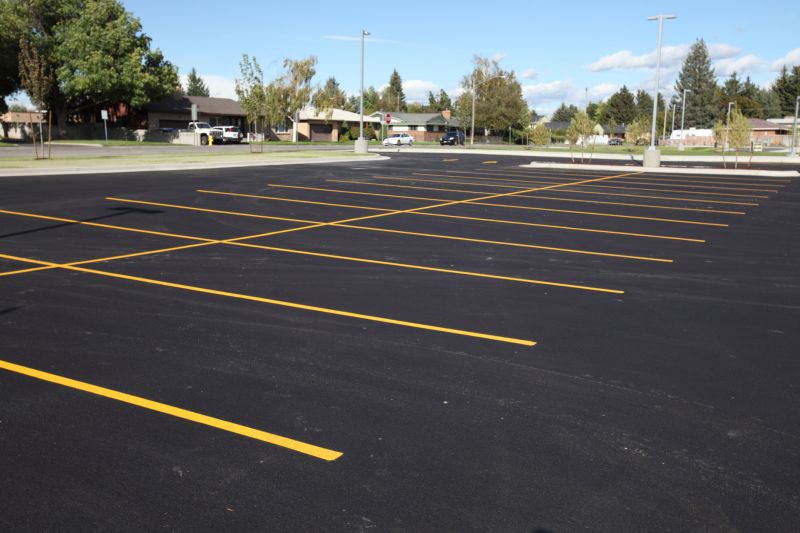 Parking Lot Painting in Roswell, GA