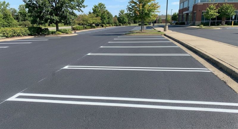 Parking Space Marking in Savannah, GA