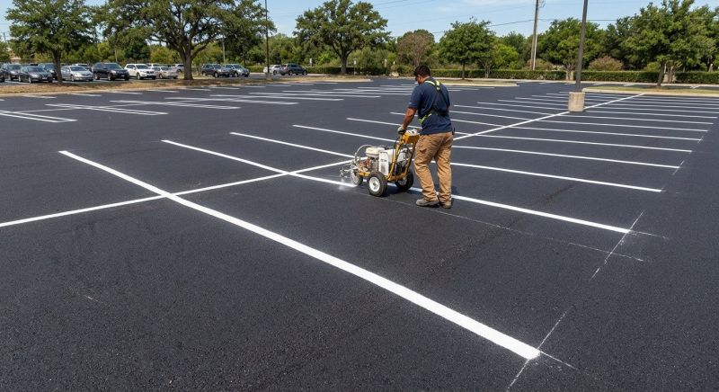 Pavement Striping Service in Canton, GA